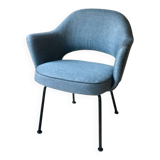 Conference armchair by Eero Saarinen for Knoll, reupholstered