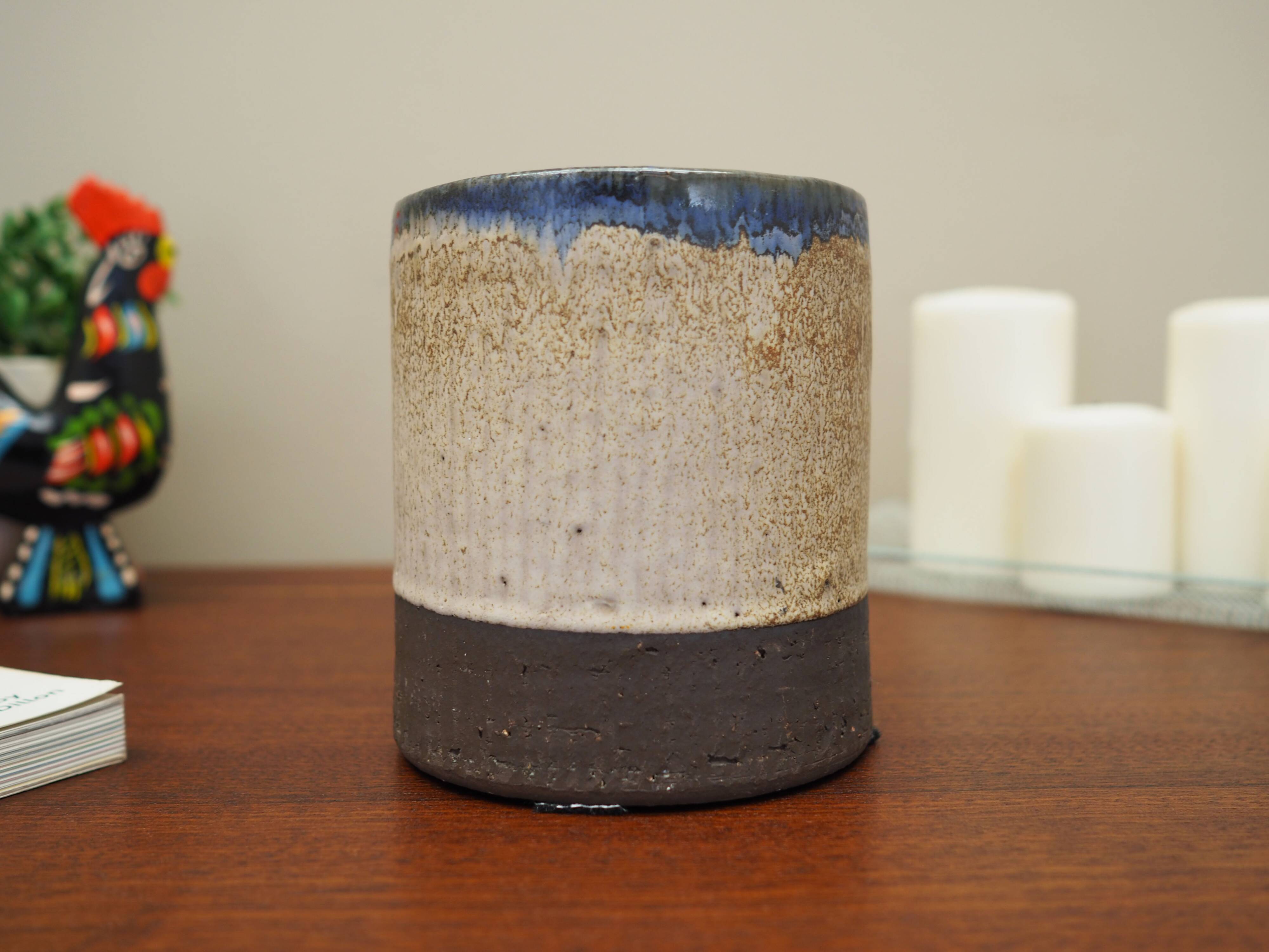 Ceramic vase, Danish design, 1960s, production: Denmark