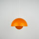Paire de suspensions danoises Flowerpot de Verner Panton, Louis Poulsen, 1968