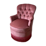 Pink toad armchair