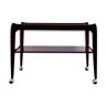 Serving table on wheels in rosewood from Denmark