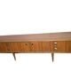 Scandinavian low sideboard from the 60s in teak