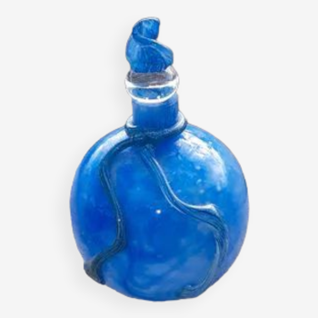 Perfume bottle in glass paste