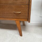 Compass foot chest of drawers
