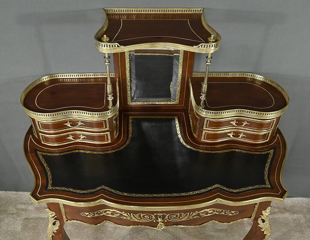 Small mahogany lady's writing desk, Napoleon III period – second half of the 19th century