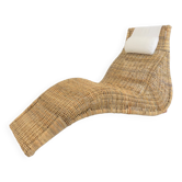 Karlskrona rattan lounger by Carl Öjerstam