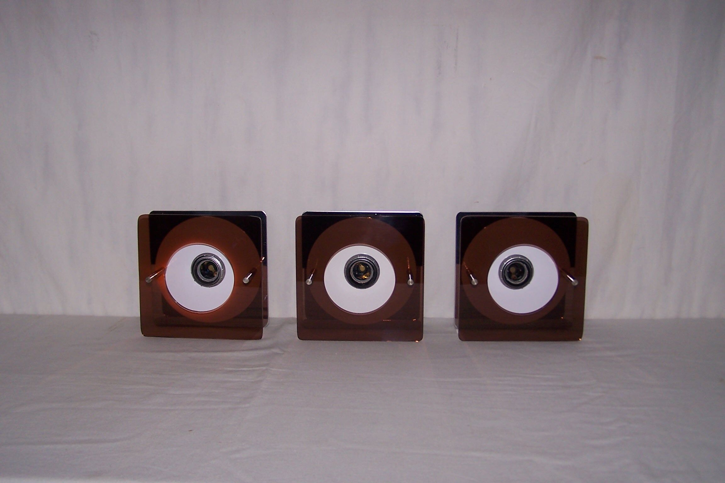 Wall light  trio Jocelyne Trocmé-Oxar-years 70