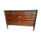 Commode Louis XVI estampillée Bircklé acajou moucheté