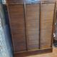 Old oak triple curtain binder