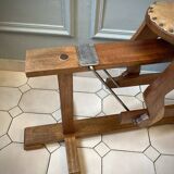 Old wooden rocking horse