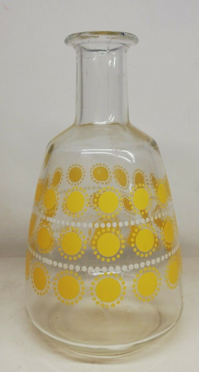Sun yellow vintage pitcher
