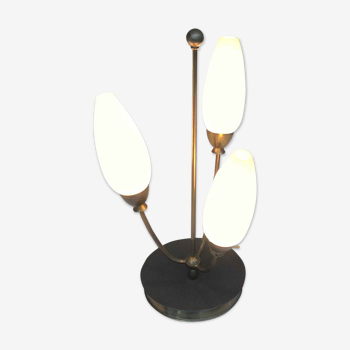 Table lamp opaline