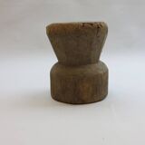 Cache-pot primitif africain en bois