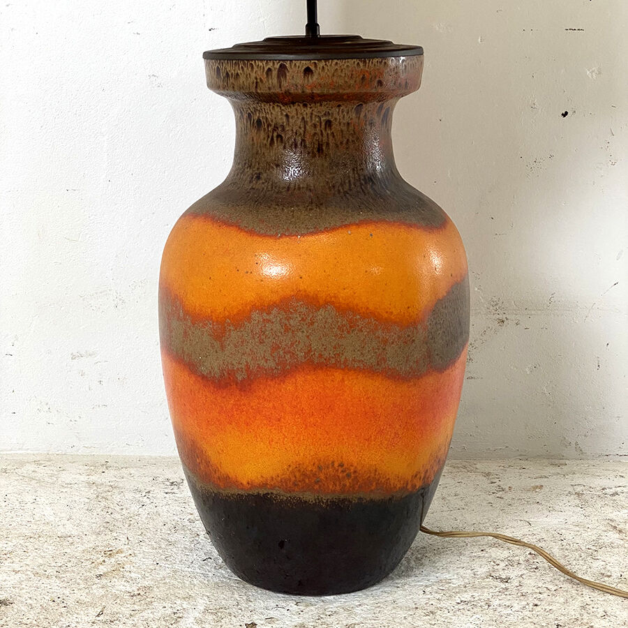 West Germany vintage lamp 70's