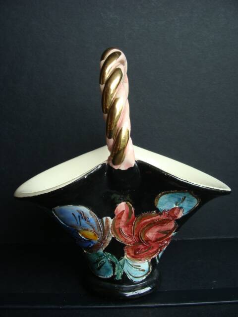 Vallauris ceramic basket