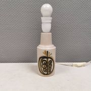 Small stoneware table lamp from Danish brand Okola, 1980s