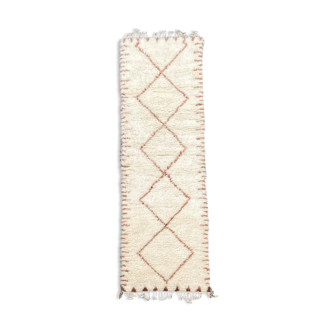 Tapis berbere couloir beni ourain 85x340
