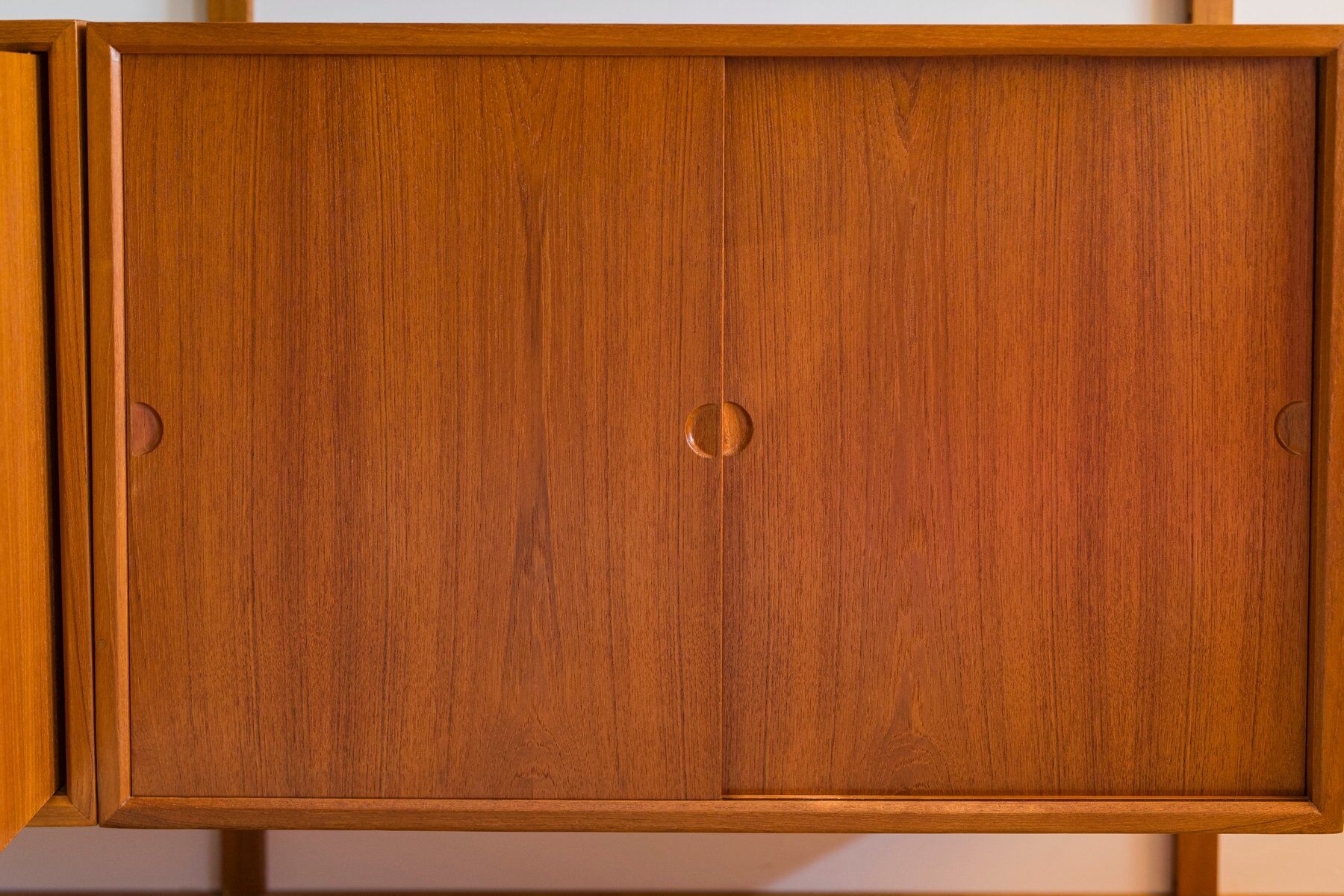 Modular wall storage system by Poul Cadovius for Cado, 1960s