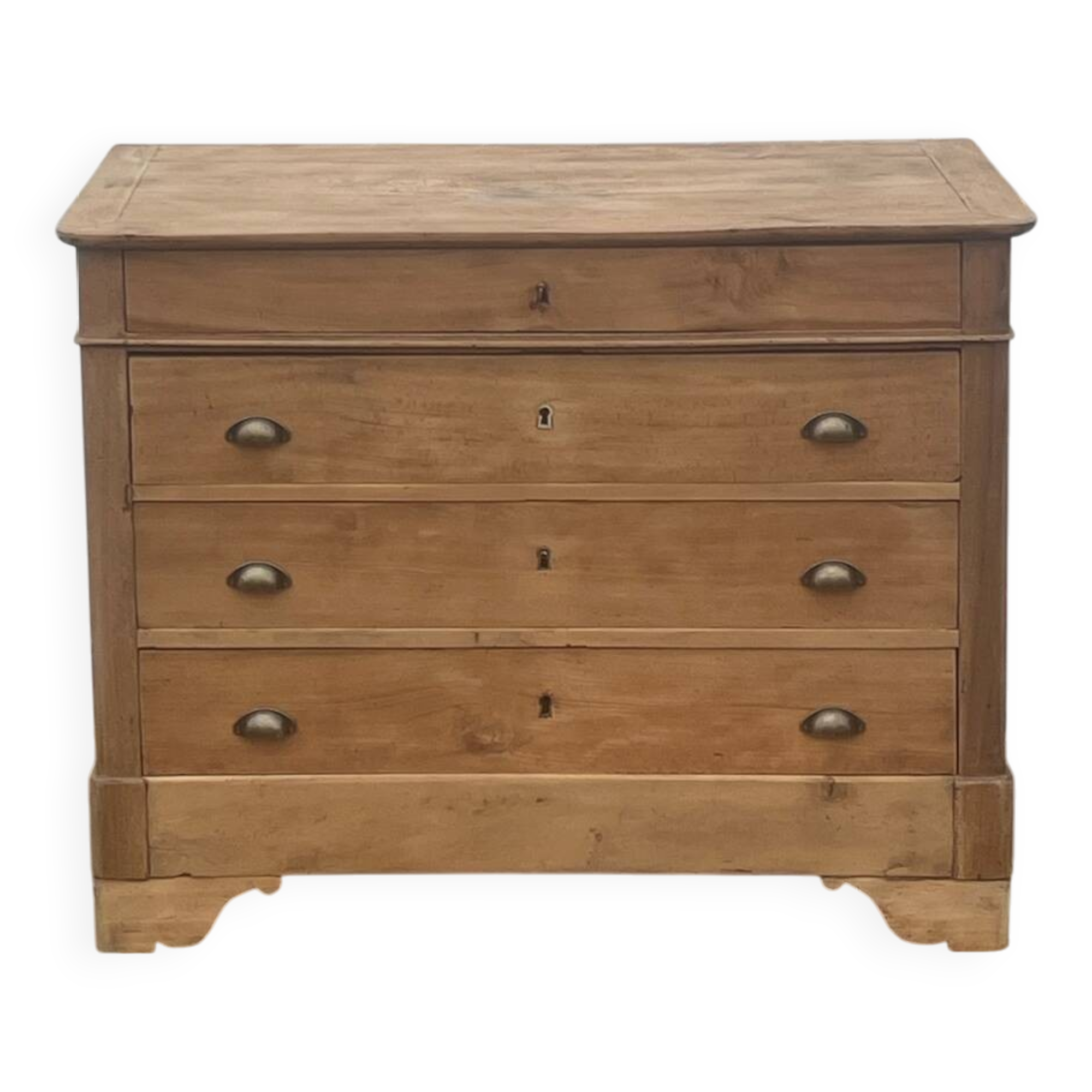 Antique chest of drawers with a chic country feel