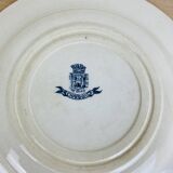 8 assiettes anciennes modèle Chardons par Gien