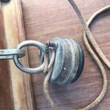 Wooden wall telephone, old, 1930