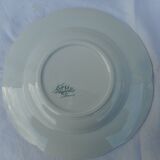 Set of five hollow earthenware plates