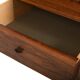Rare Danish Bar Cabinet with Leather Parts 1960s