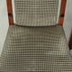 Art Deco design set consisting of a dining table and dining chairs
