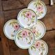 6 ceramic dessert plates