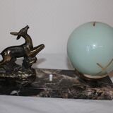 Old table lamp or vintage art deco nightlight