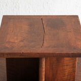 Pied de stalle, display side table in art deco style, France, 1940s