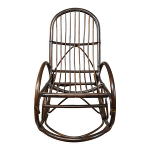 Rocking chair rotin d'occasion