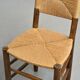 Bauche chair and stool set, Charlotte Perriand for Maison Sentou, circa 1950