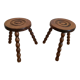 Wooden stools