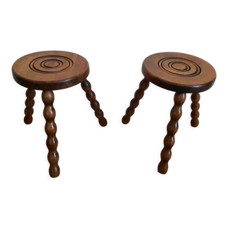 Wooden stools