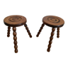 Wooden stools