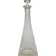 Art Deco crystal carafe, Germany, 1900s