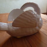 Cache pot cygne manufacture royale nimy