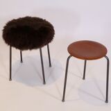 Pair of Danish stools from the 1960s