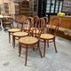 Suite of 6 bistro chairs