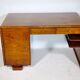 Art Deco Walnut Desk, 1920s