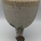 BOTTLE Vintage bottle in partially glazed pyrite stoneware