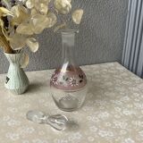 Carafe à liqueur émaillée en verre soufflé