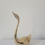 Brass swan