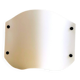 White acrylic table lamp Vela by Samuel Parker