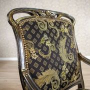 Fauteuil en chêne Art Nouveau du 20e siècle