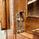 Eichholtz oak library cabinet