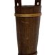 Vintage Wooden Umbrella Stand, 1960s minimalist design