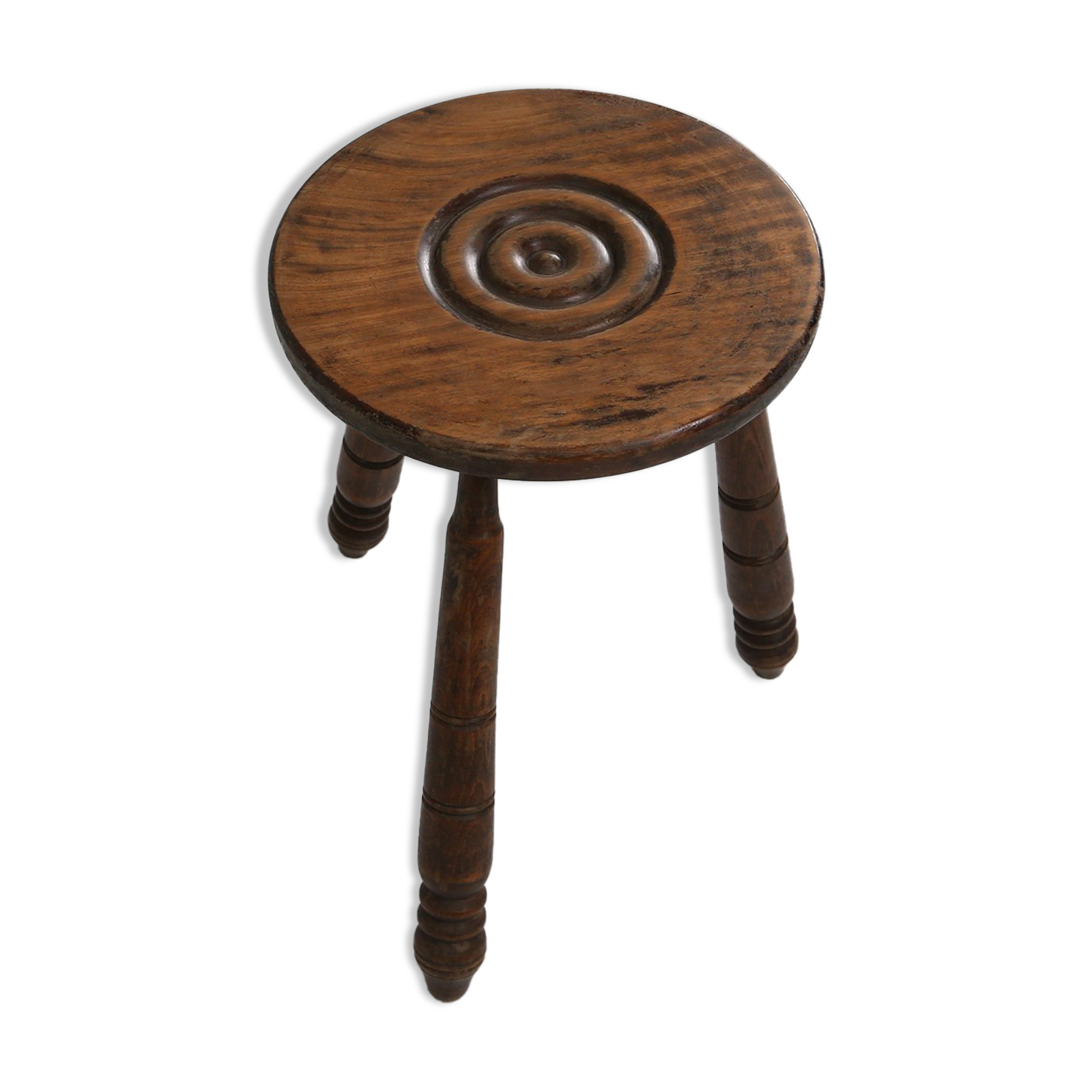 Brutalist stool ca.1960