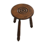 Brutalist stool ca.1960